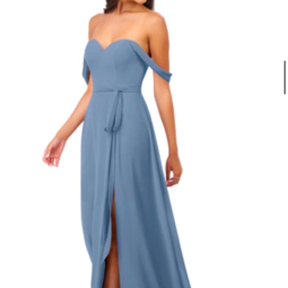 NWT dusty blue bridesmaid dress